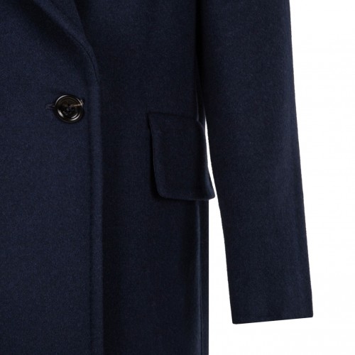 Midnight Blue Long Coat
