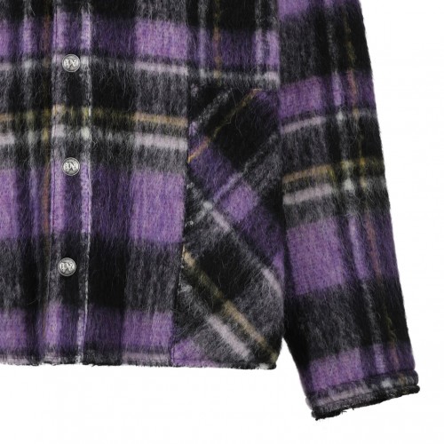 Plaid Check Cardigan
