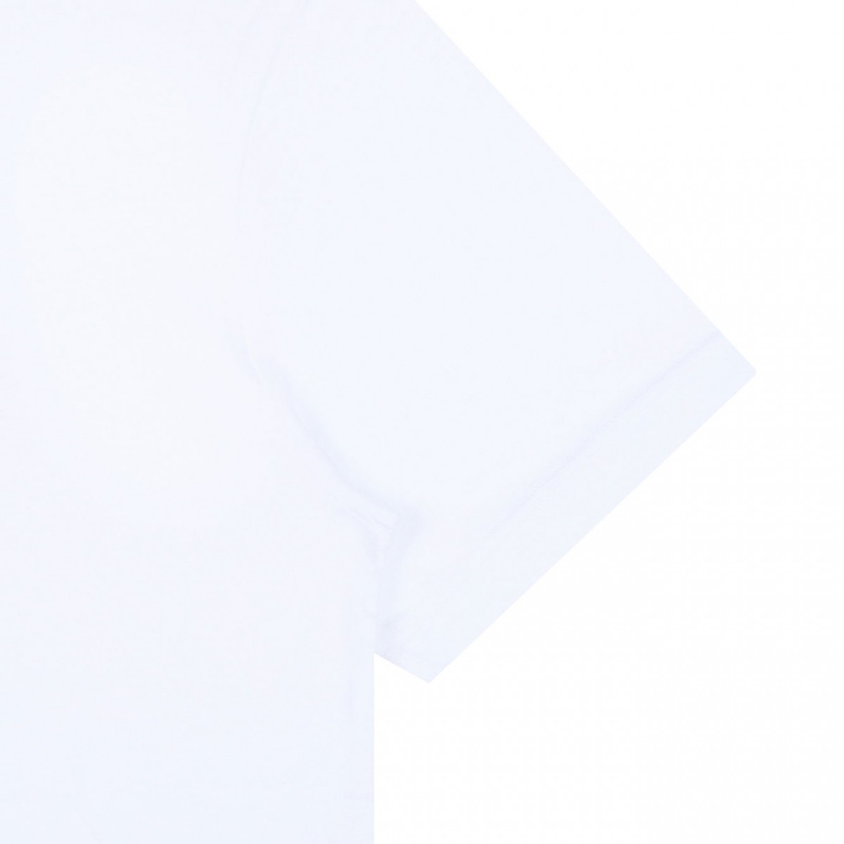 White Logo Print T-Shirt