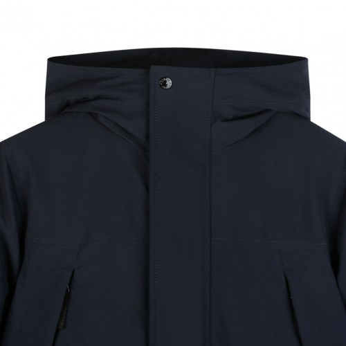 Navy Blue Parka