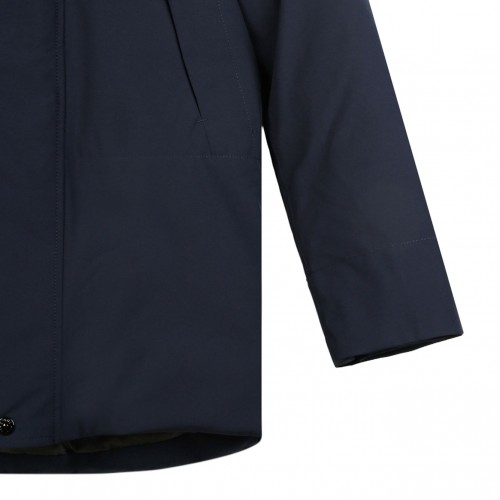 Navy Blue Parka