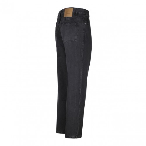 Black Logo Patch Jeans