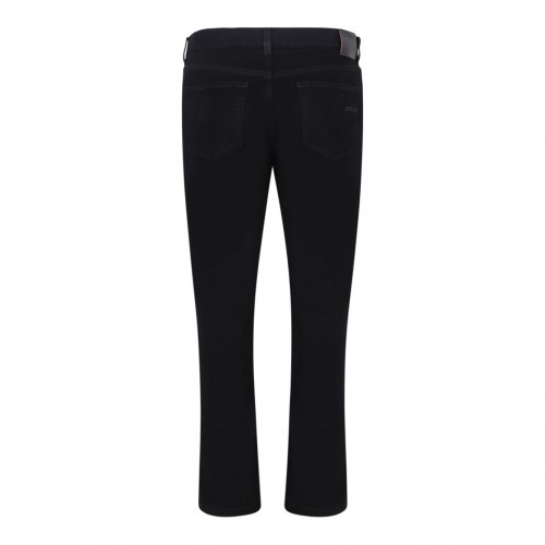 Black Straight Leg Jeans 2