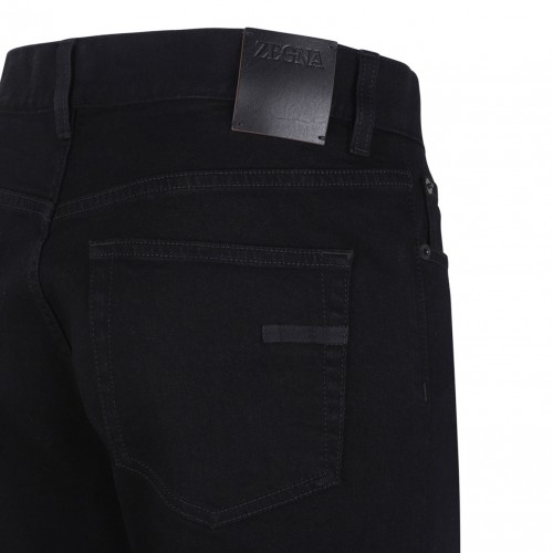 Black Straight Leg Jeans