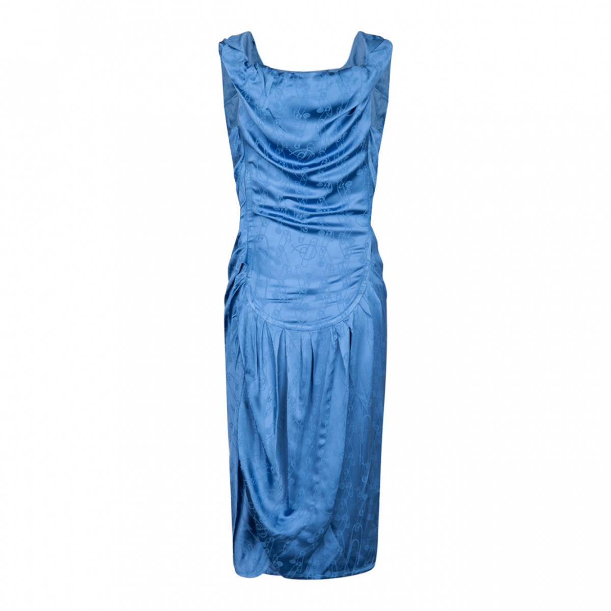 Sleeveless Ginnie Pencil Blue Dress