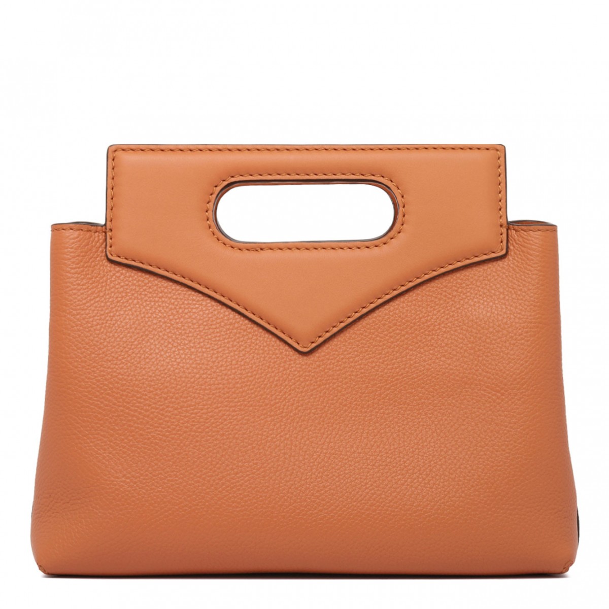 Camel Brown Mini Soft Diamond Tote Bag