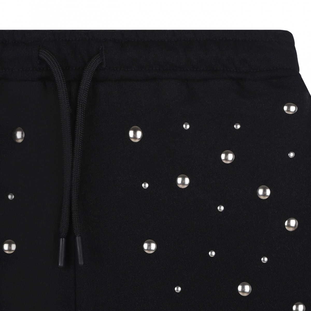 Black Studded Shorts