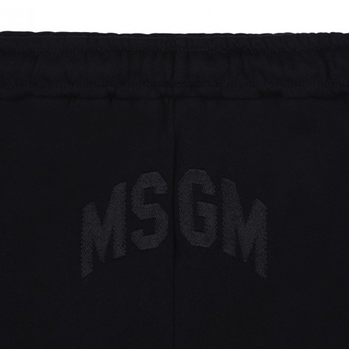 Black Studded Shorts