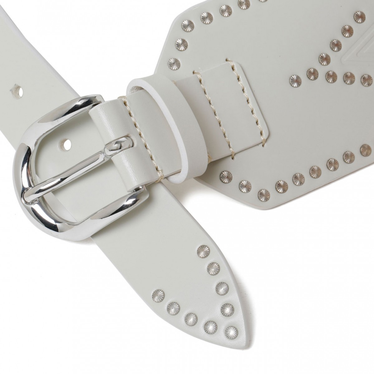 White Telma Belt