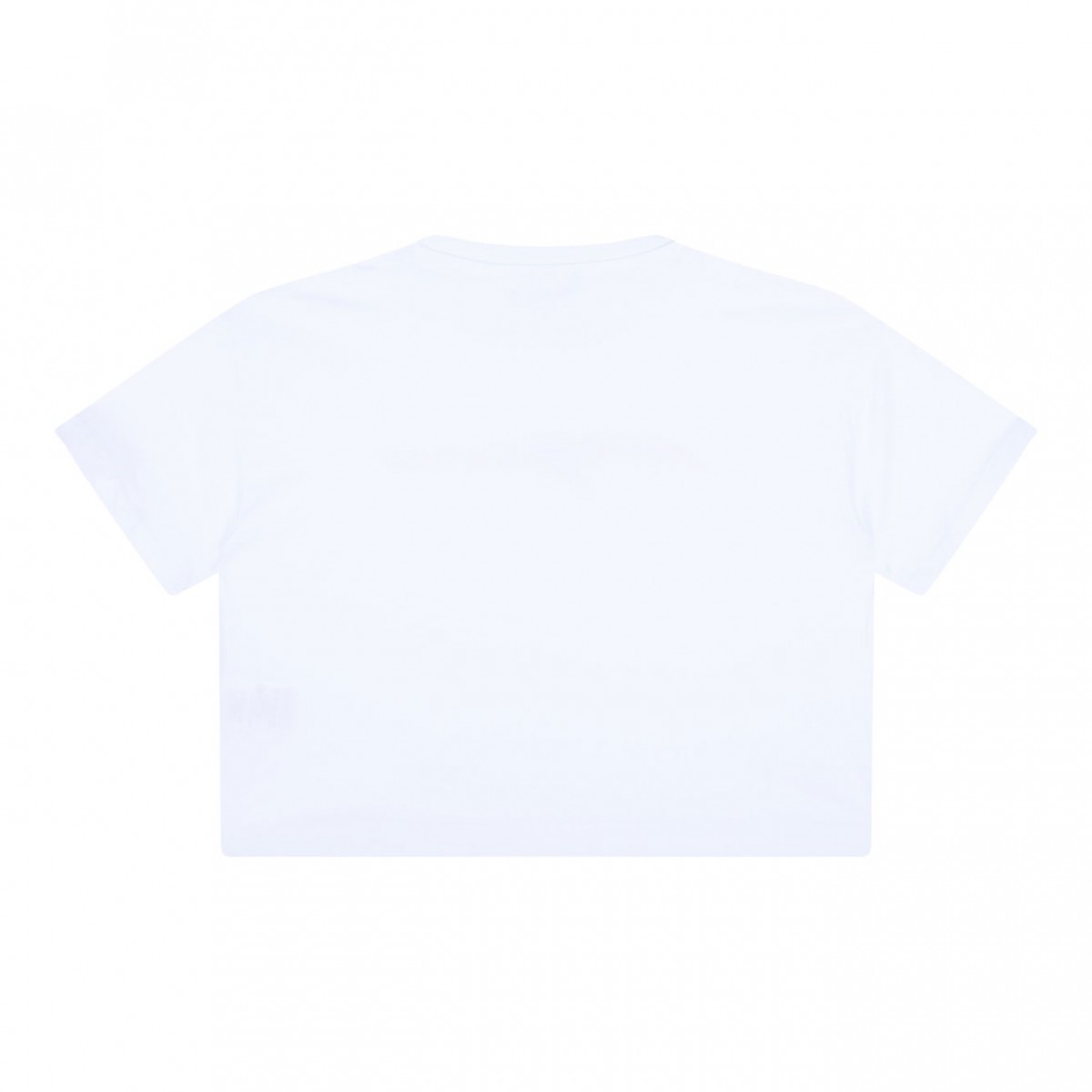 White Logo Embellished T-Shirt