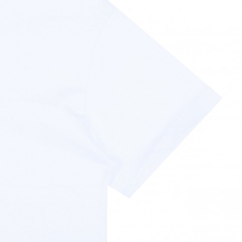 White Logo Embellished T-Shirt