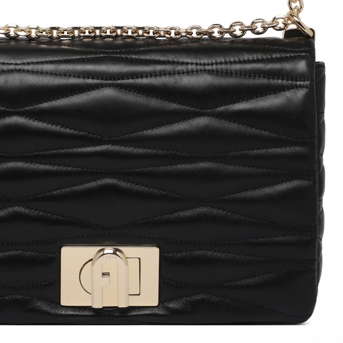 Black Medium Shoulder Bag