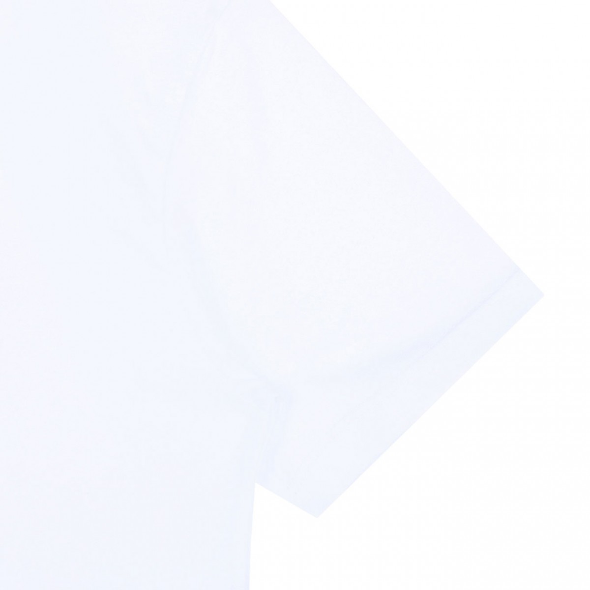 White Logo Print T-Shirt
