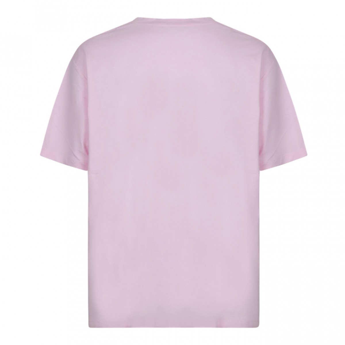 Light Pink Logo Print T-Shirt