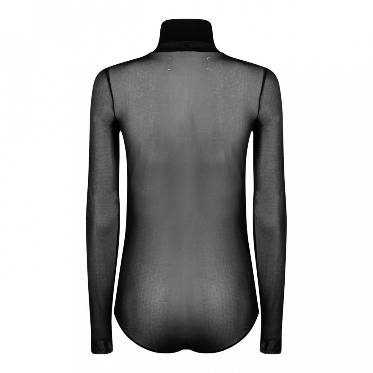 Black Turtleneck Bodysuit