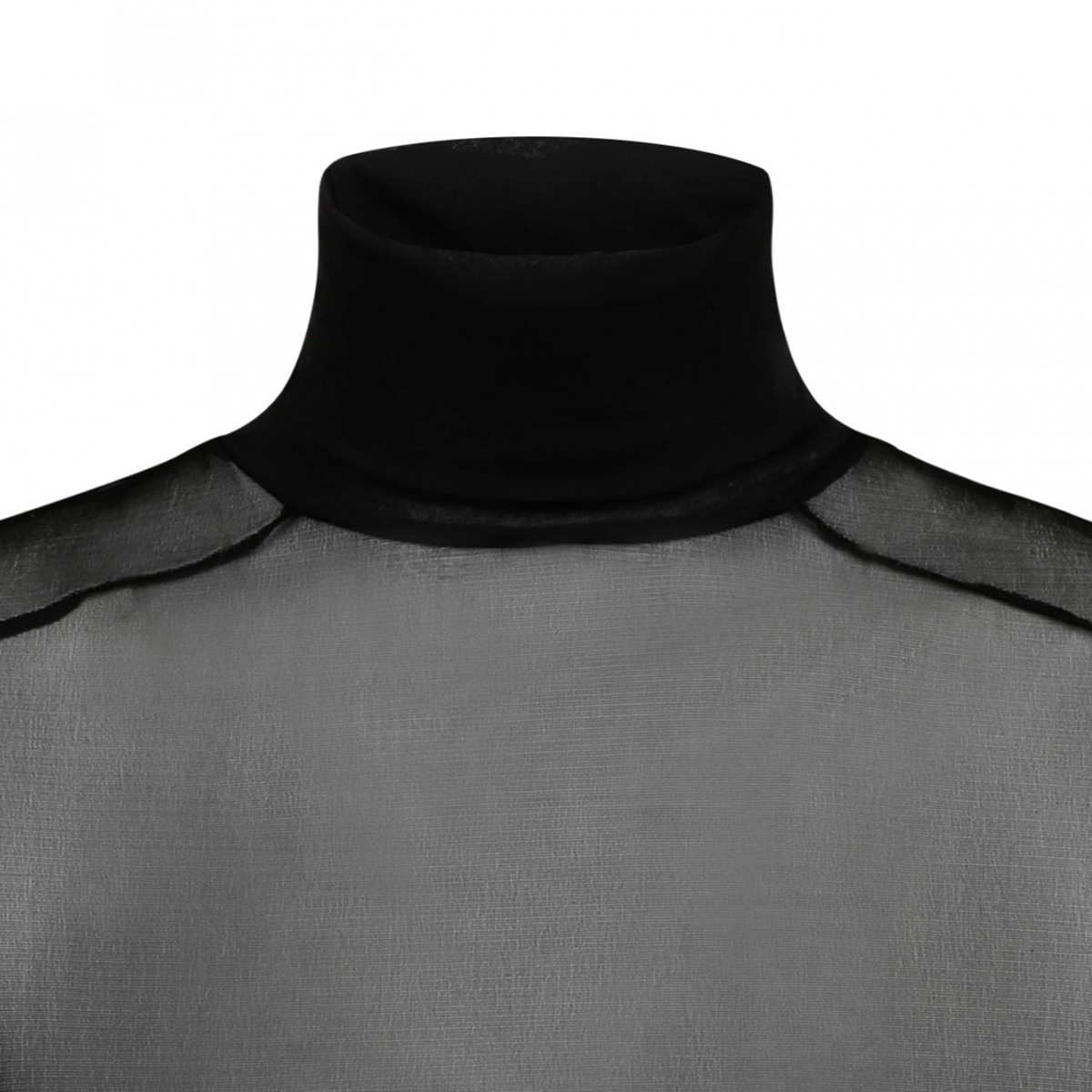 Black Turtleneck Bodysuit