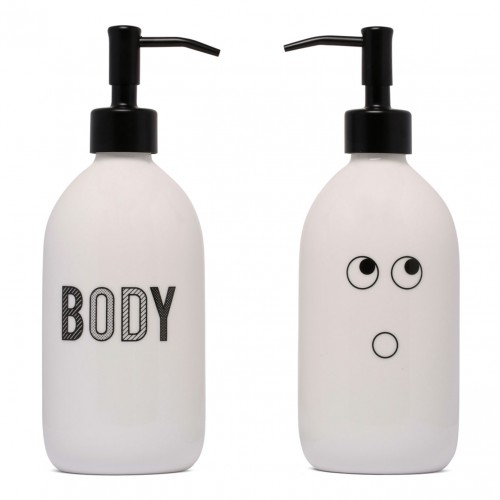 White Hands & Body Dispenser Set 2