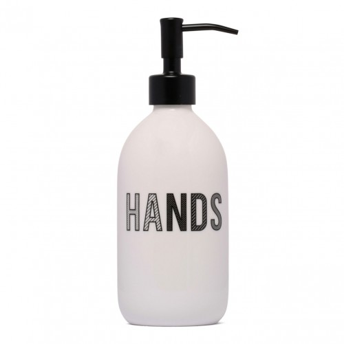 White Hands & Body Dispenser Set