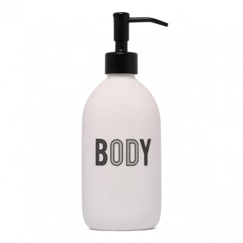 White Hands & Body Dispenser Set