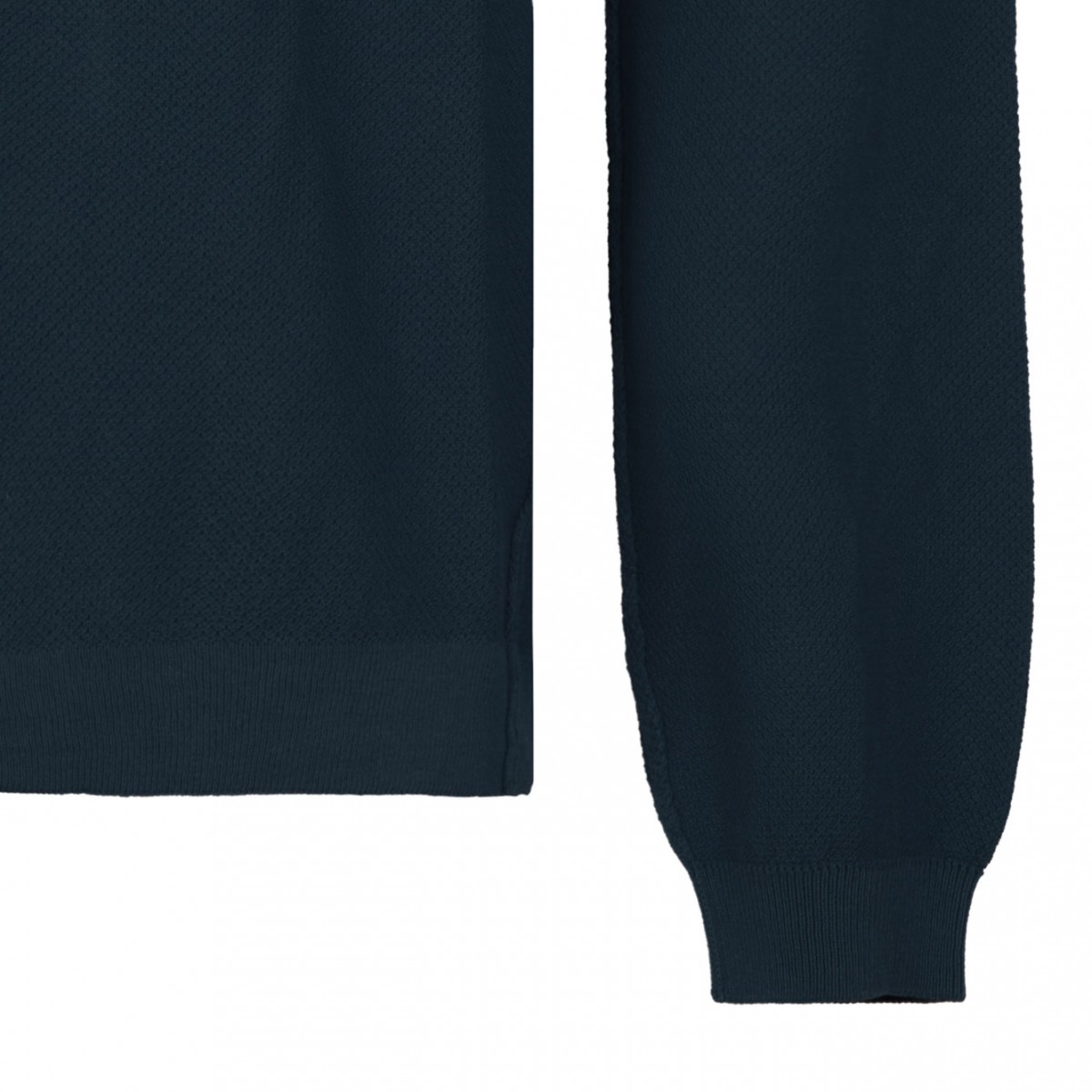 Dark Blue Logo Patch Sweatshirt