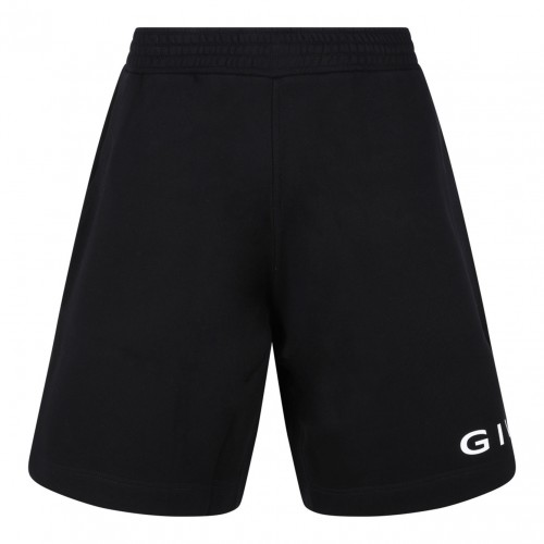 Black Track Shorts