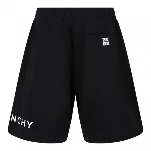 Black Track Shorts