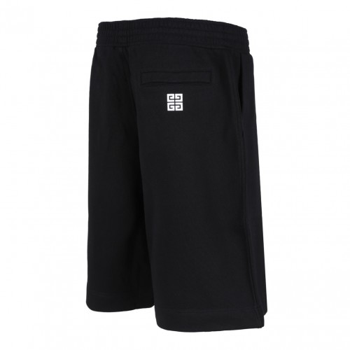 Black Track Shorts