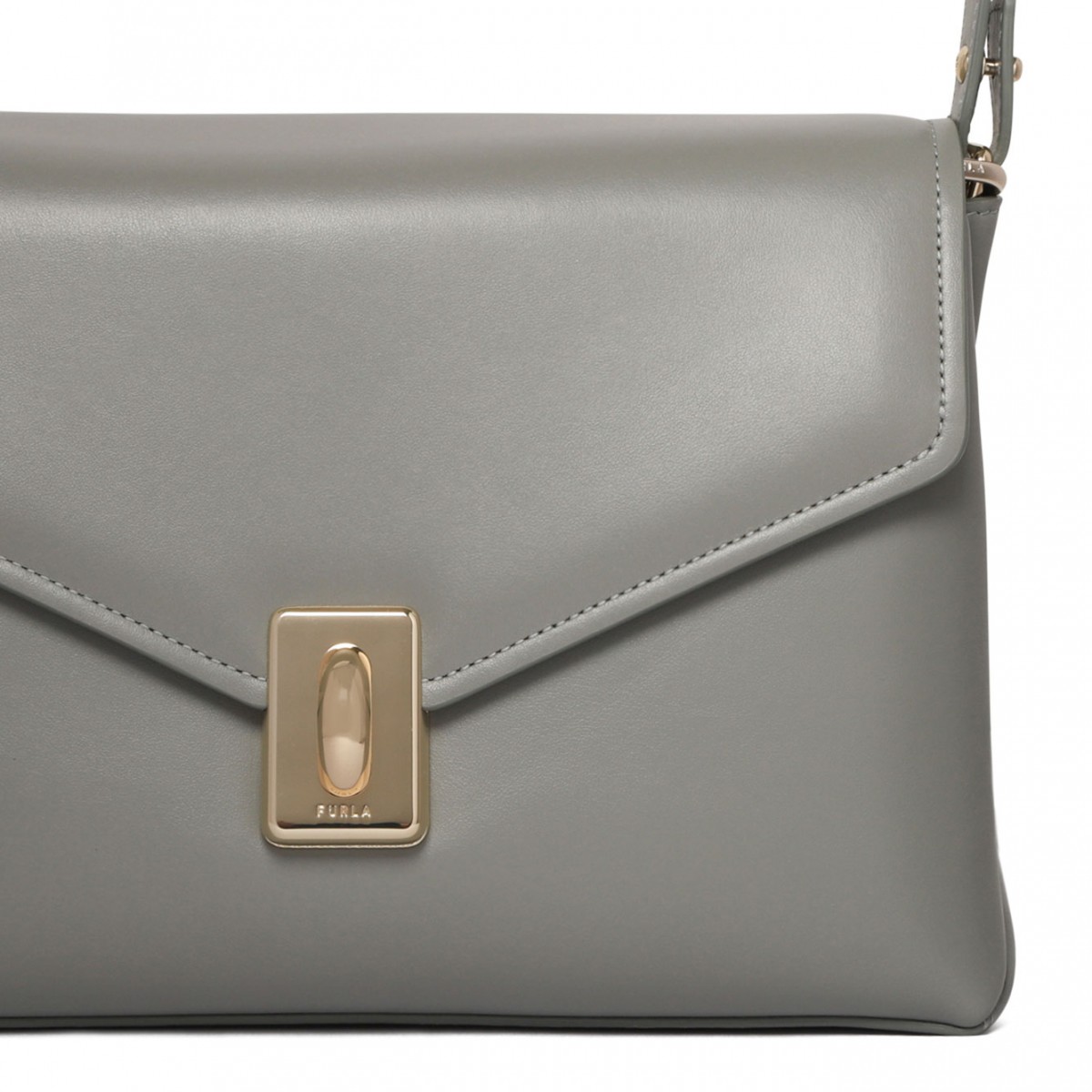 Grey Meridiana Shoulder Bag