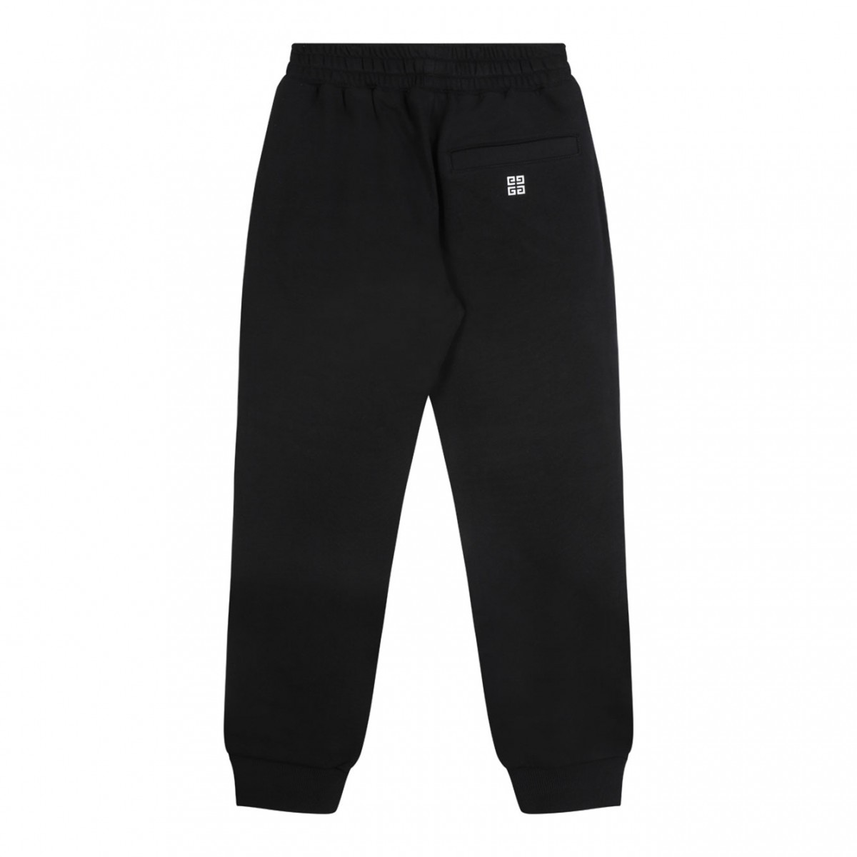 Black Lettering Logo Jogging Pants