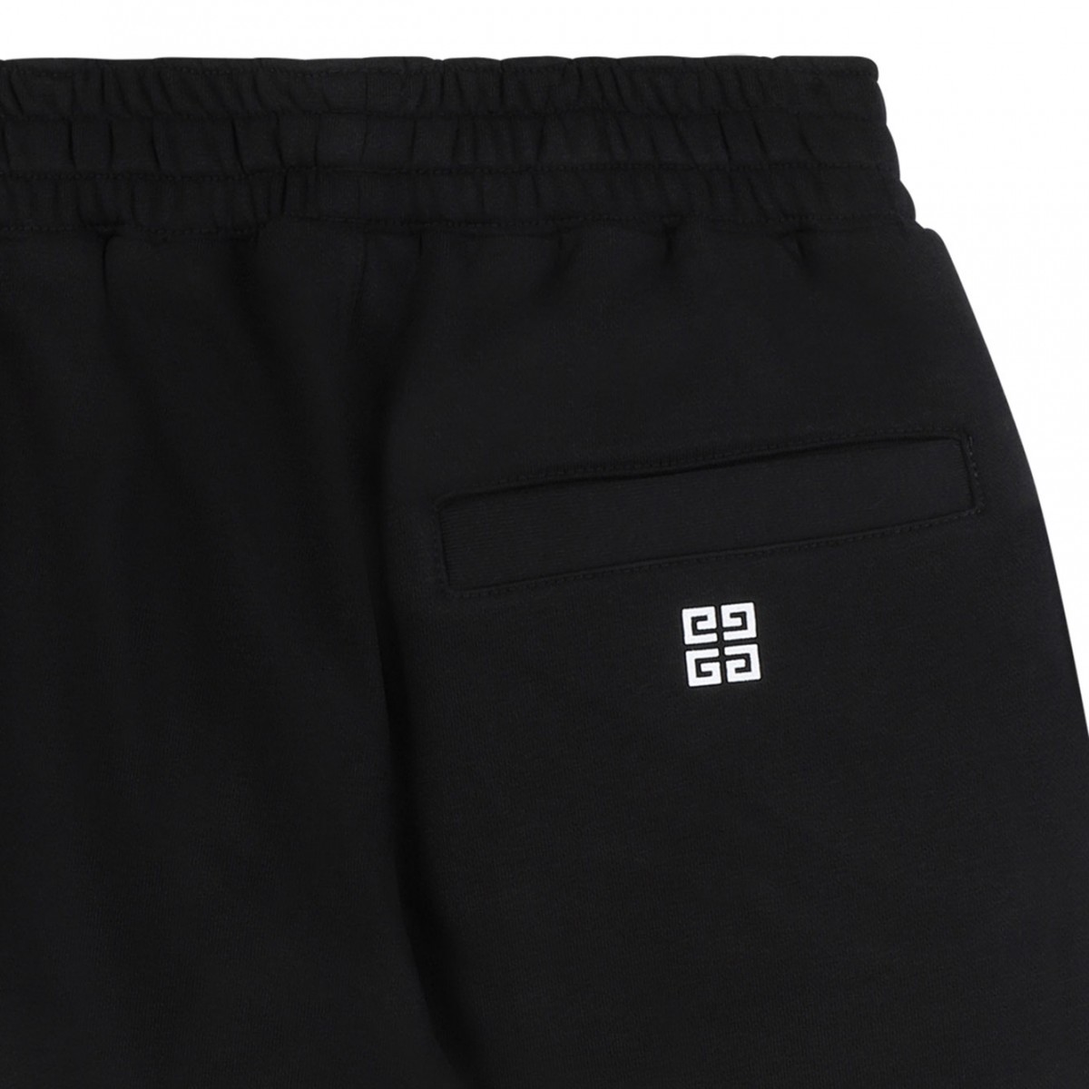 Black Lettering Logo Jogging Pants