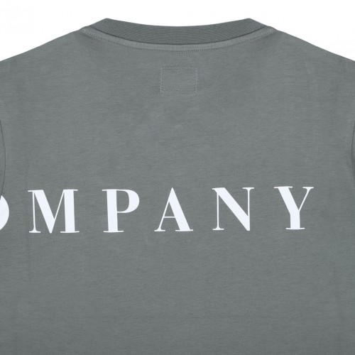 Military Green Logo Print T-Shirt