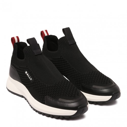 Black Slip On Sneakers