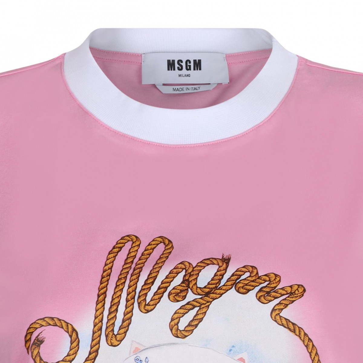 Pink Graphic Print T-Shirt