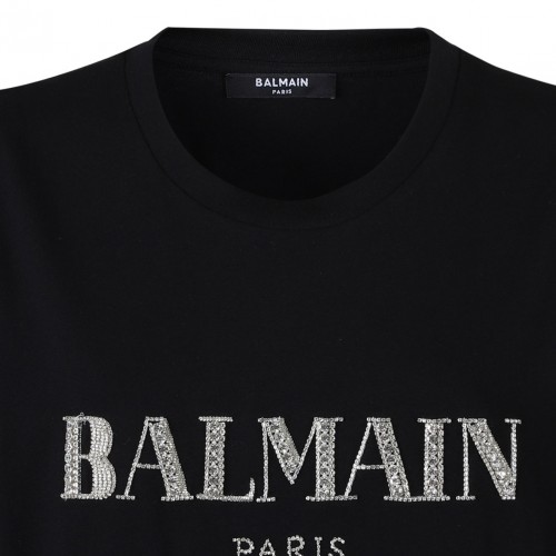 Black Crystal Logo T-Shirt