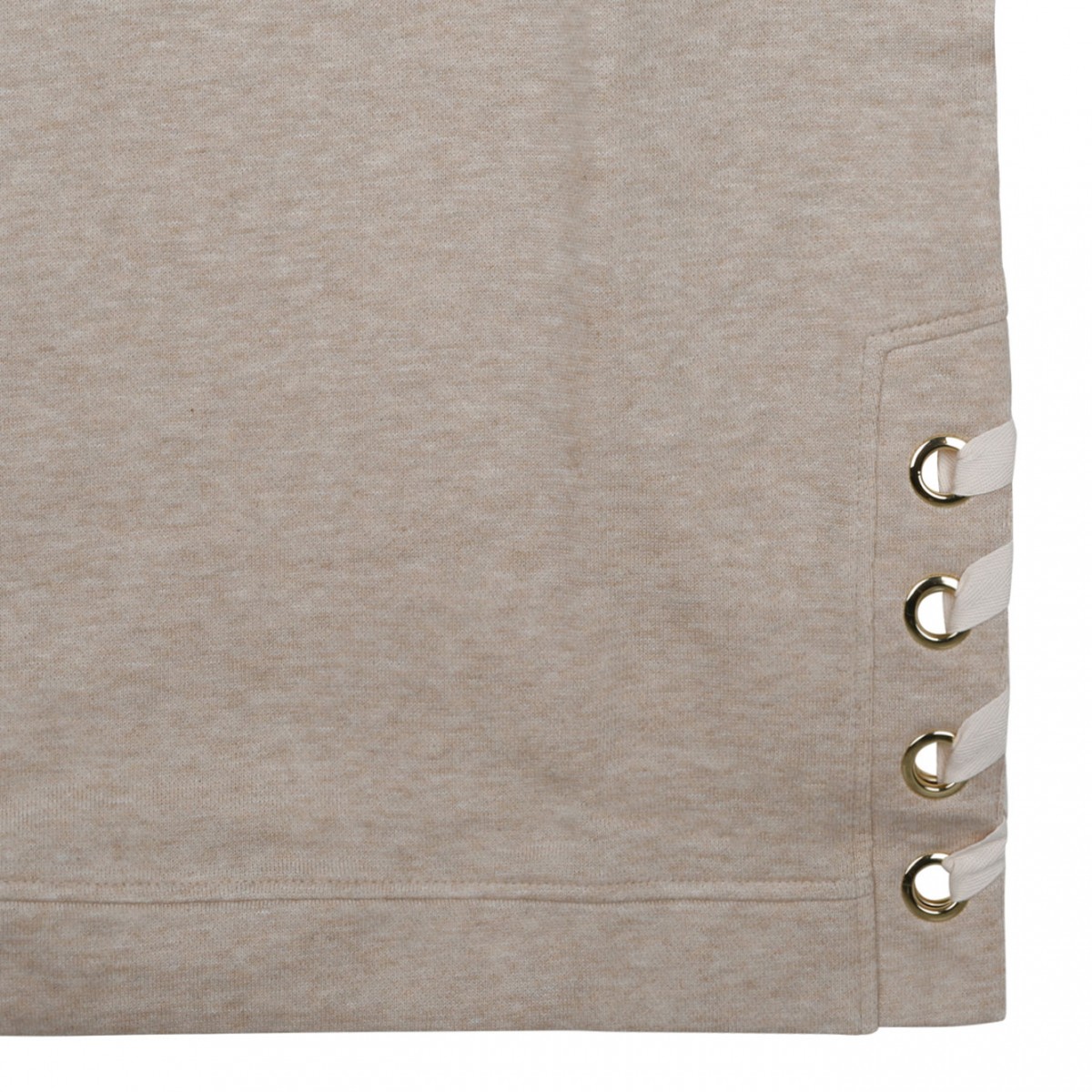 Lace-Up Detail Dress