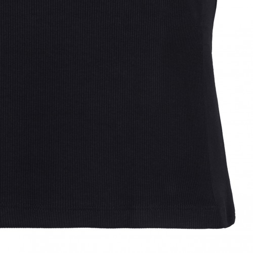 Black Contrast Trim Tank Top