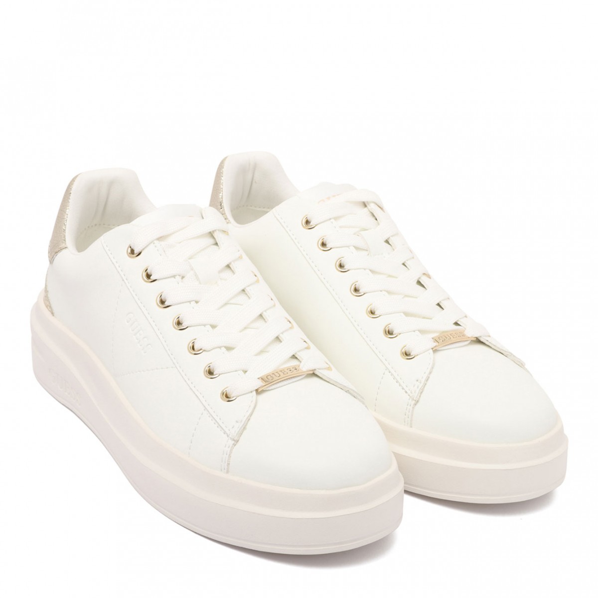White Elbina Sneakers