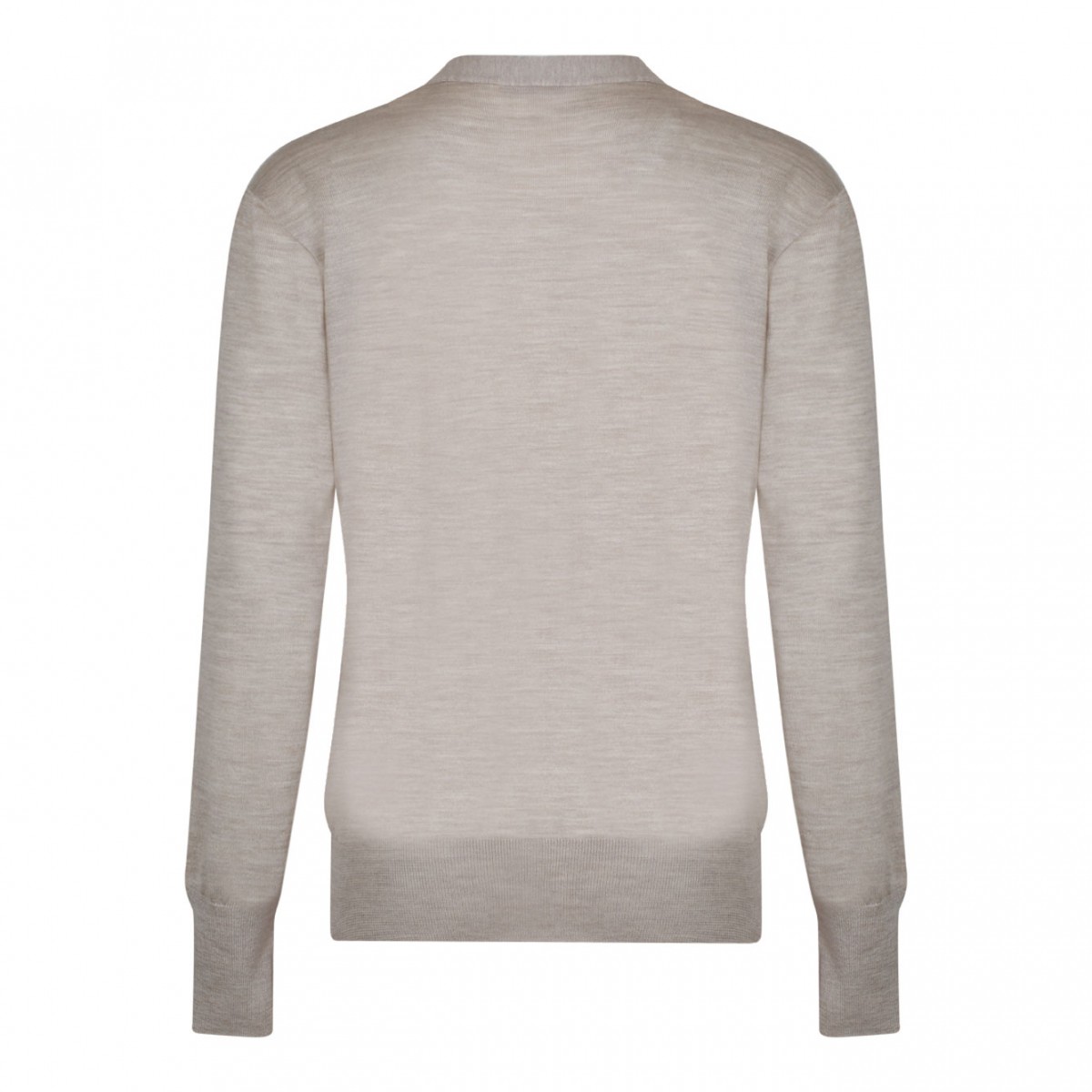 Antique Grey Fine Knit Cardigan