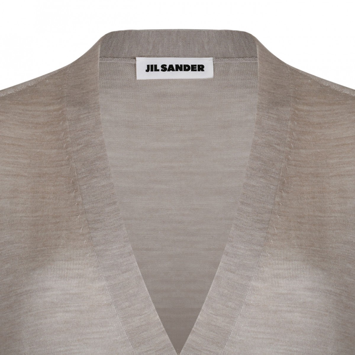 Antique Grey Fine Knit Cardigan