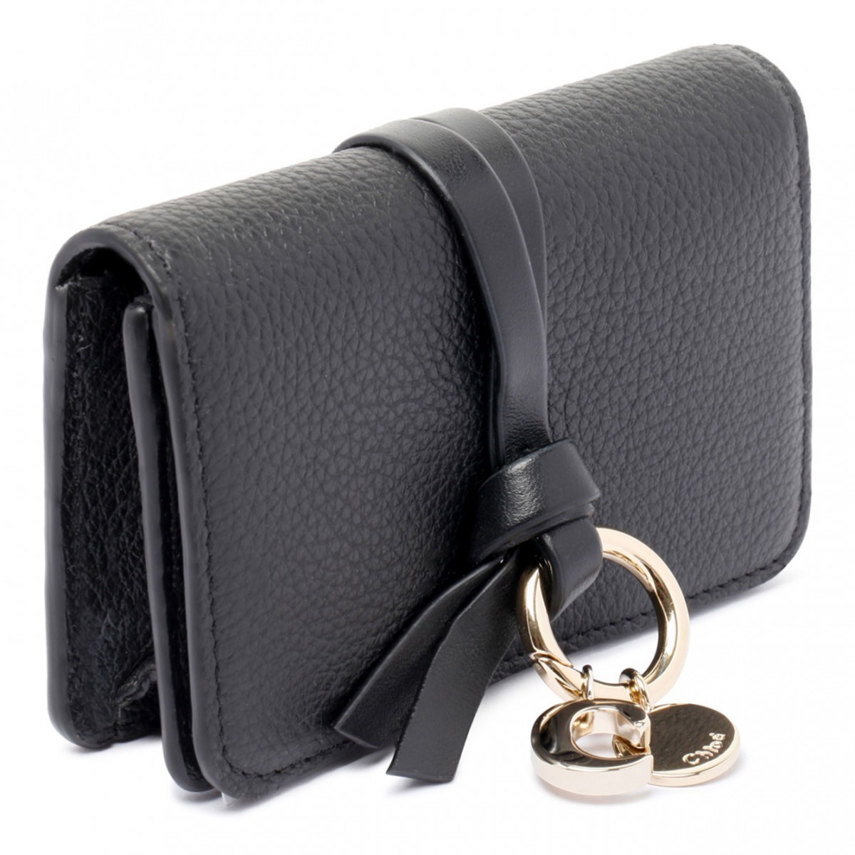 Black Alphabet Wallet