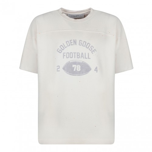 Heritage White Graphic Print T-Shirt