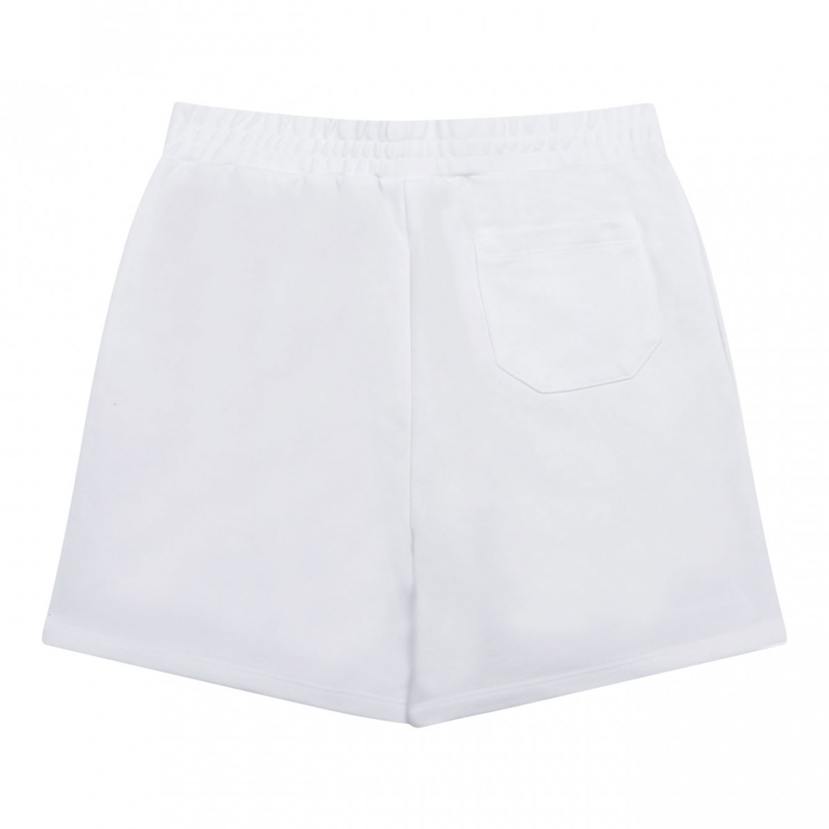 White and Pink Star Print Shorts