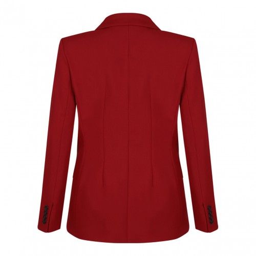 Red Double Breasted Blazer 2