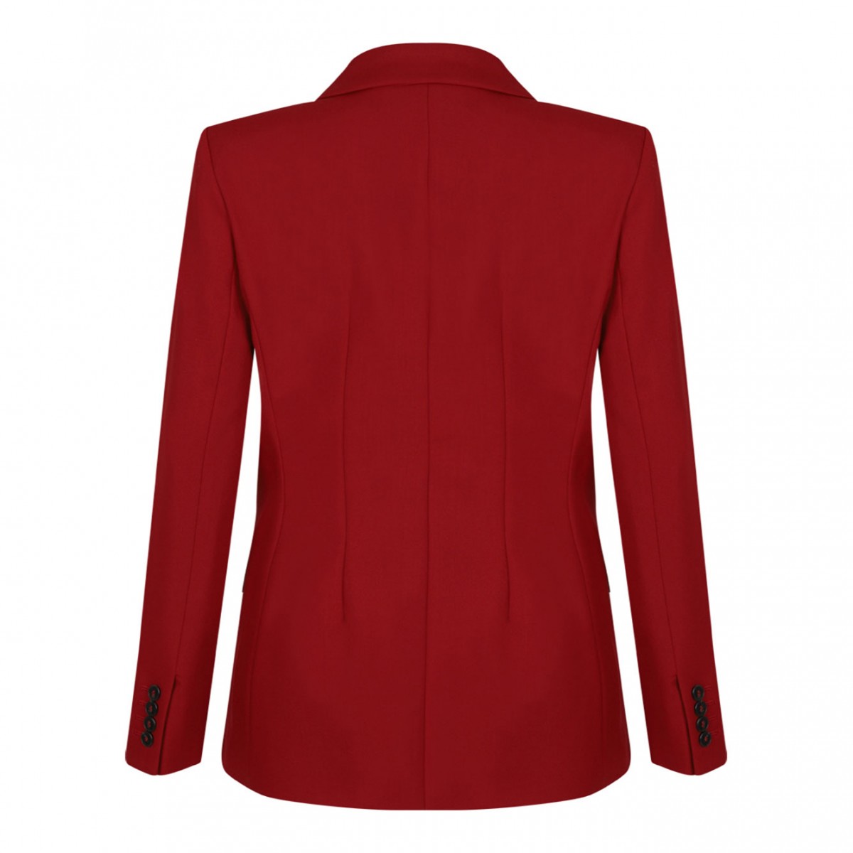 Red Double Breasted Blazer
