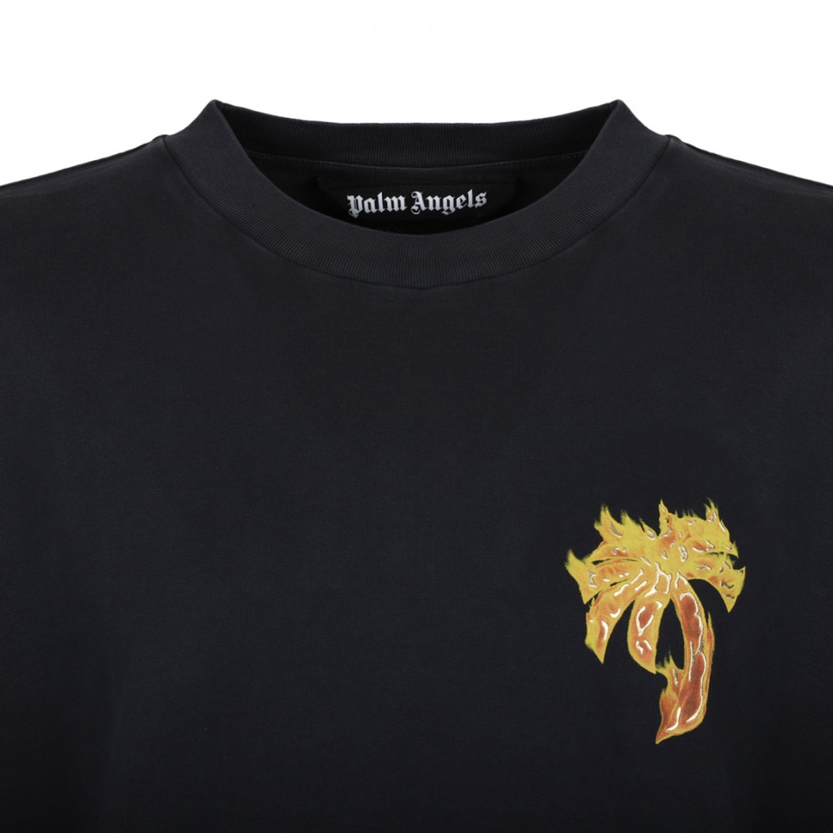 Black Logo Print T-Shirt