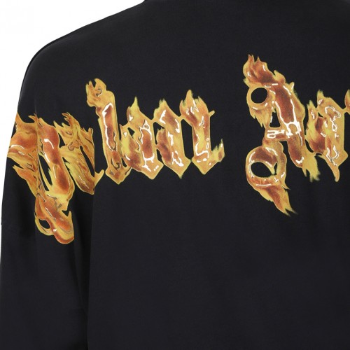 Black Logo Print T-Shirt