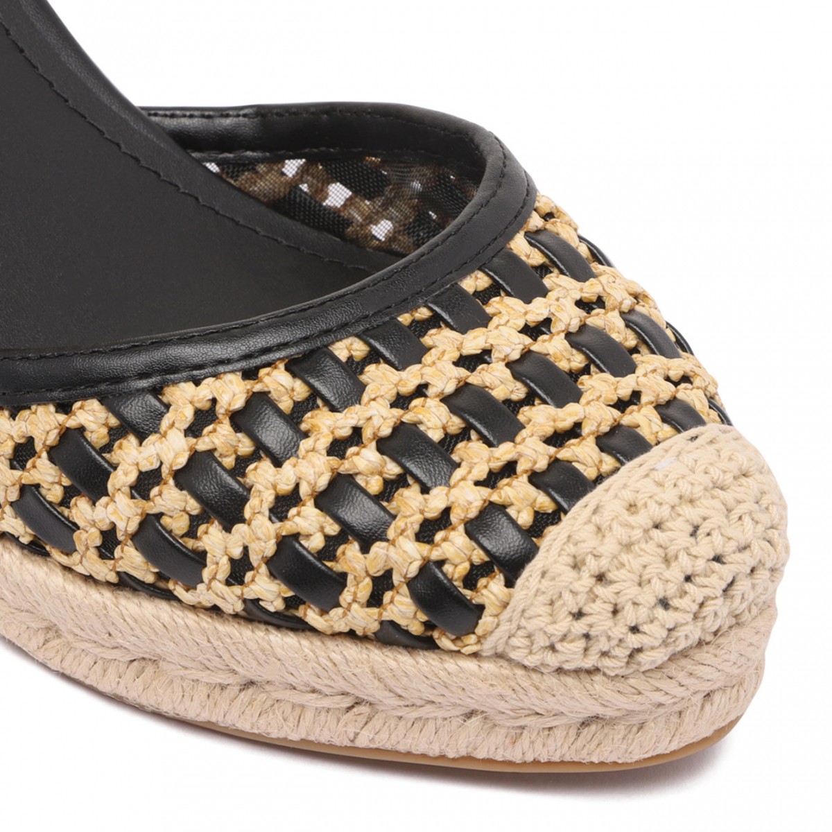 Black Cyrenam Sandal