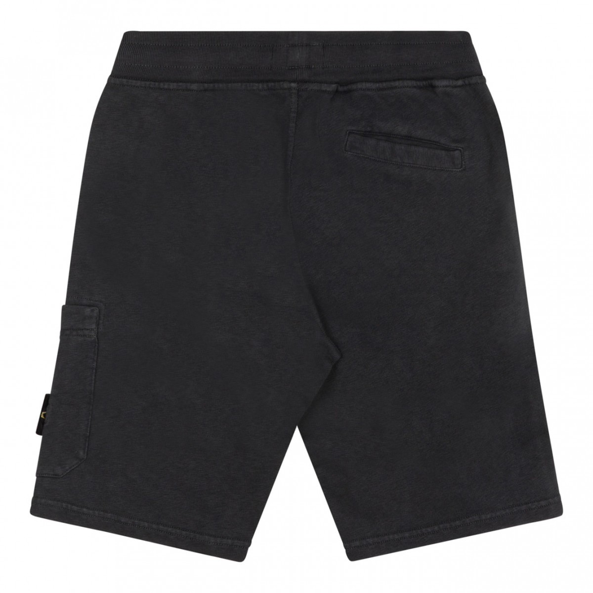 Blue Grey Compass Patch Track Shorts