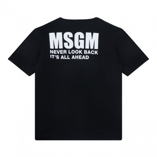 Black Logo Print T-Shirt 2