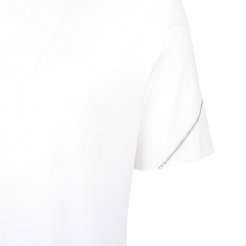 Off White Seam Detail T-Shirt